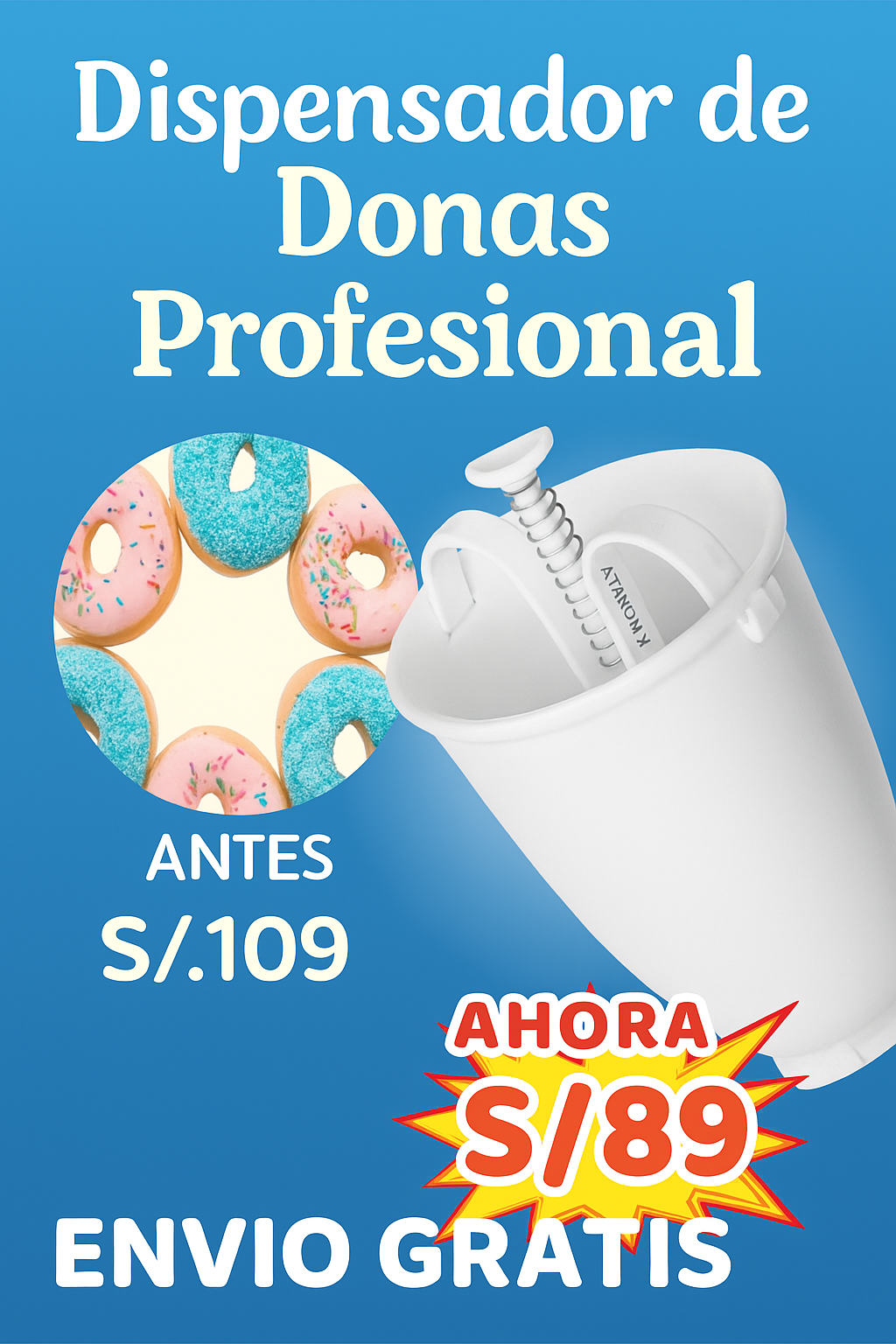 DISPENSADOR DE DONAS