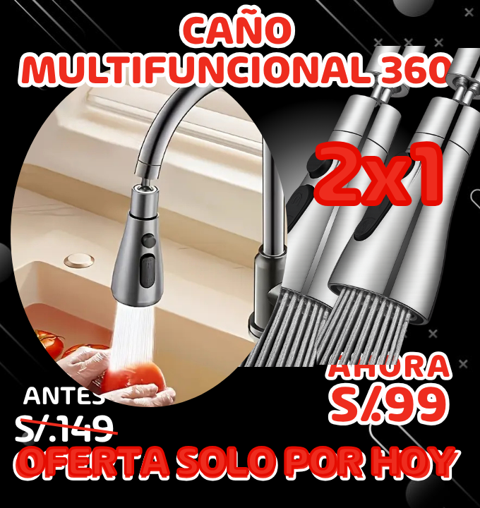 CAÑO MLTIFUNCIONAL 360