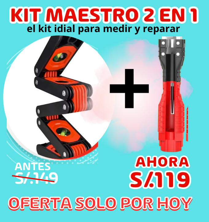 KIT MAESTRO 2 EN 1